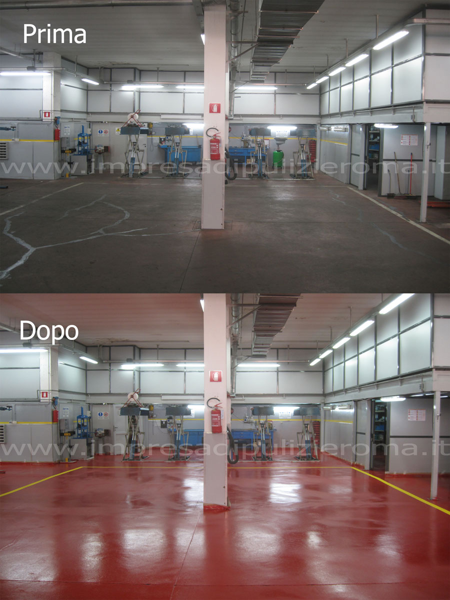 trattamento cemento industriale roma