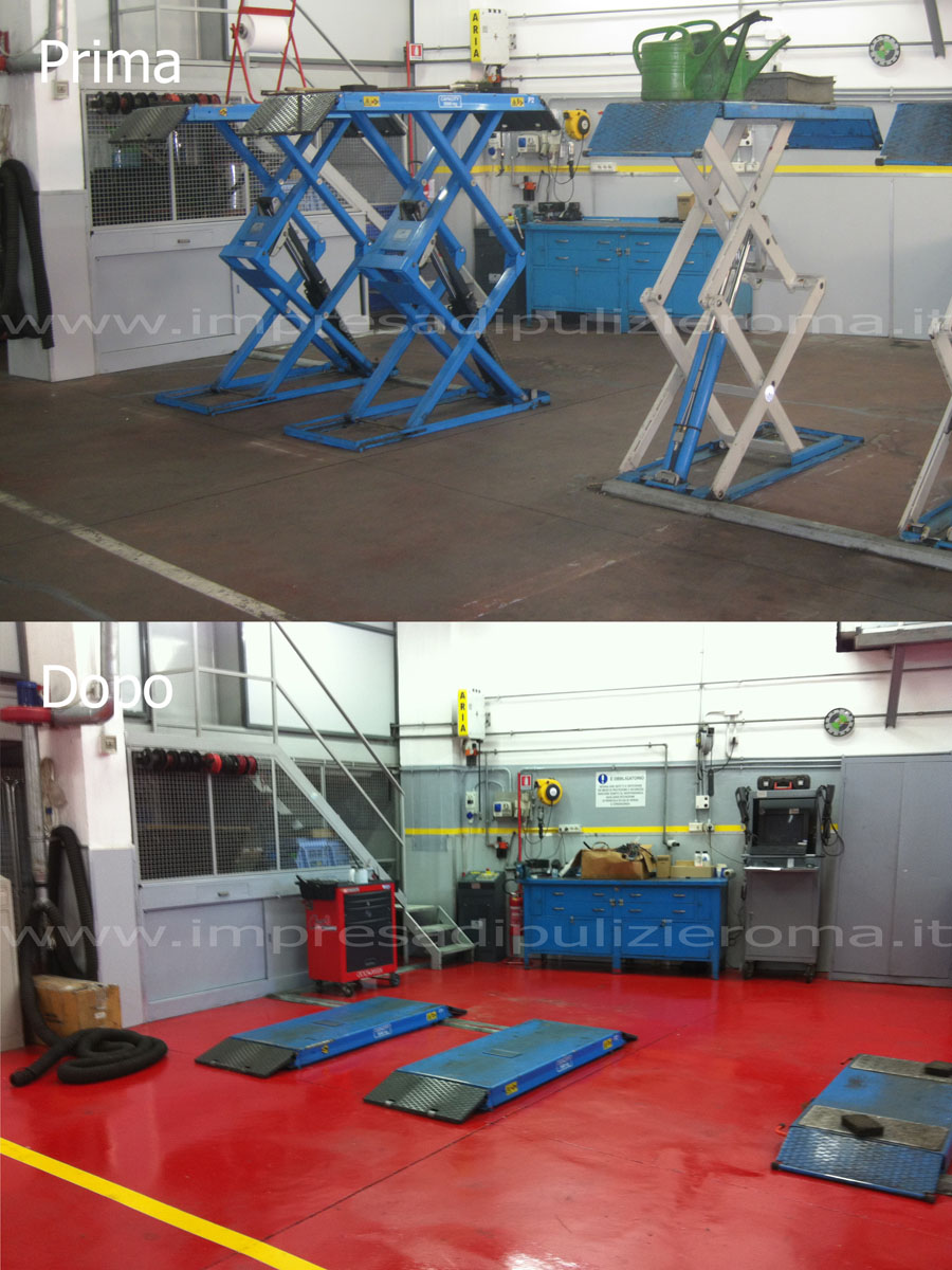 trattamento cemento industriale roma